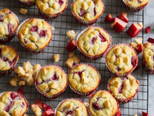 Rhubarb & Custard Muffins