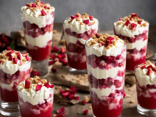 Rhubarb Fool Trifle