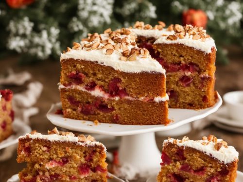 Rhubarb & Orange Cake