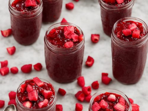 Rhubarb Raspberry Jam