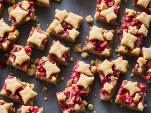 Rhubarb Shortbread Bars