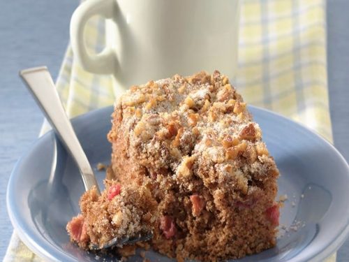 Rhubarb Spice Cake