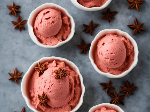 Rhubarb & Star Anise Sorbet