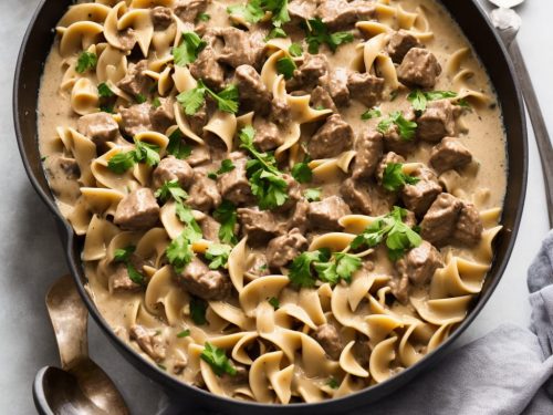 Rich and Creamy Beef Stroganoff