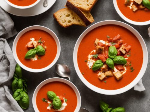 Rich and Creamy Tomato Basil Soup