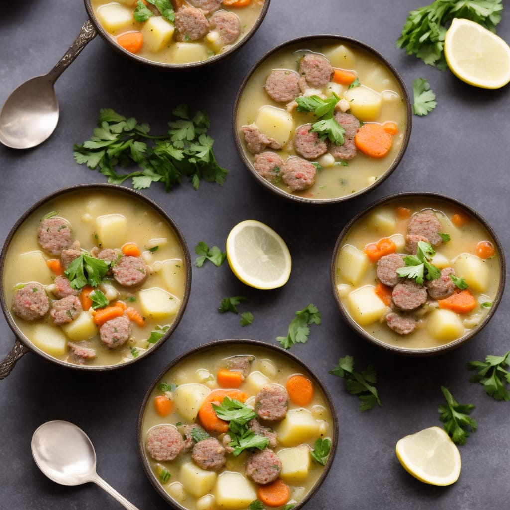 Rich Italian Sausage and Potato Soup