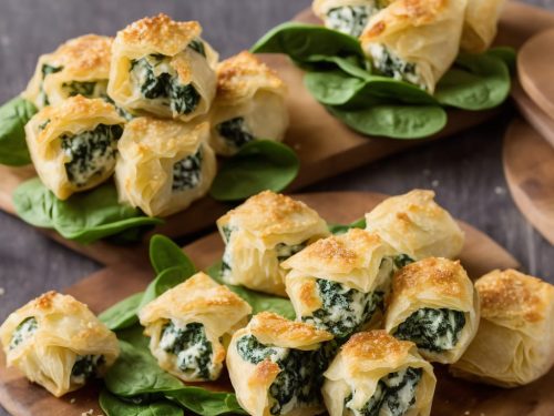 Ricotta & Spinach Filo Bites