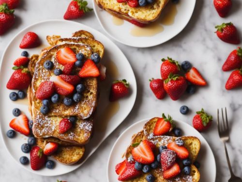 Ricotta Strawberry French Toast