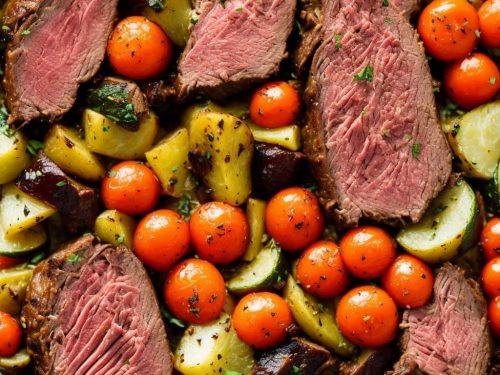 Roast Beef with Roasted Vegetables