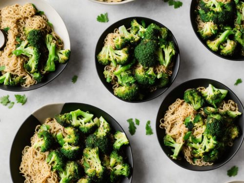 Roast Broccoli & Sesame Ramen Noodle Bowls