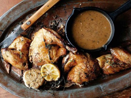 Roast Chicken Pan Gravy