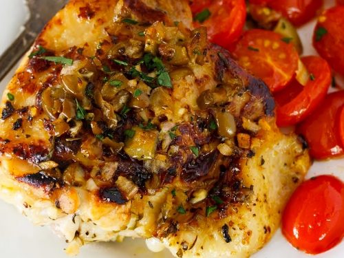 Roast Chicken with Fennel & Olives