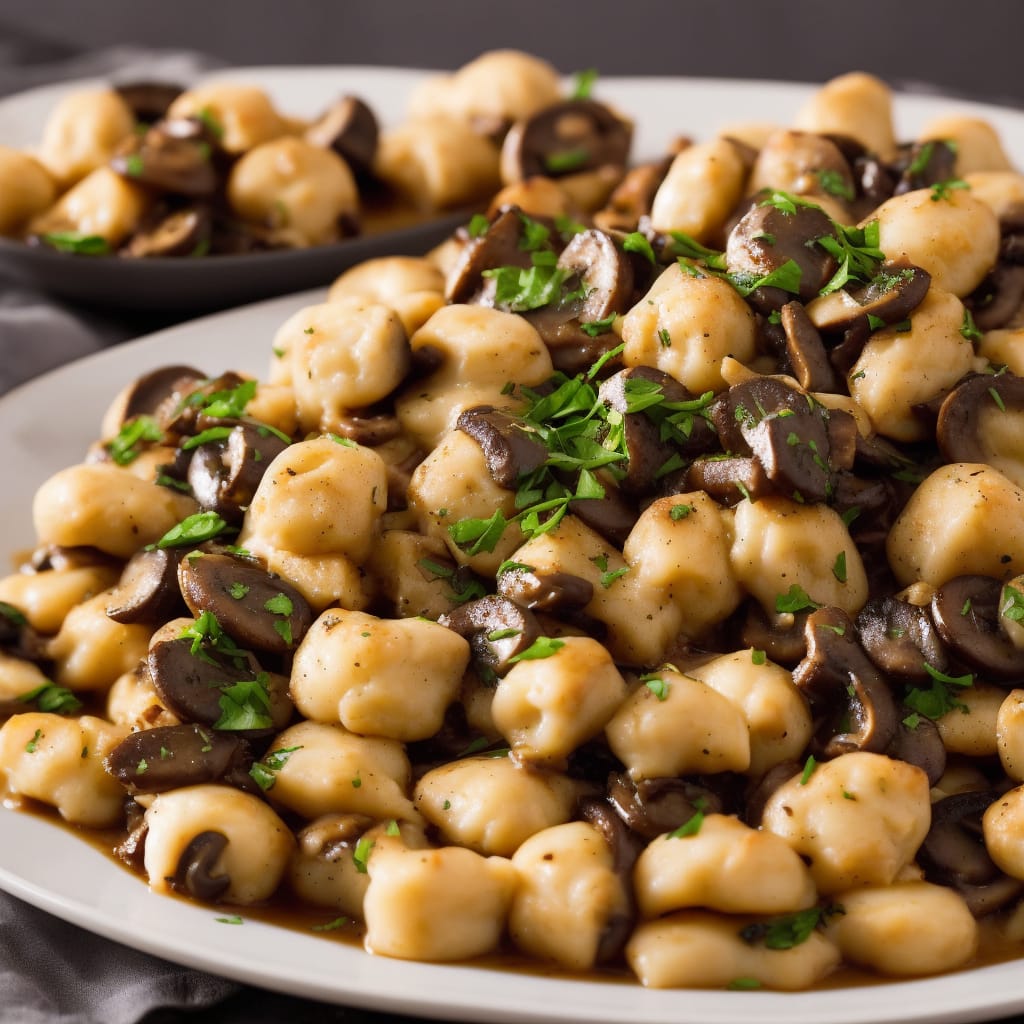 Roast Mushroom Gnocchi