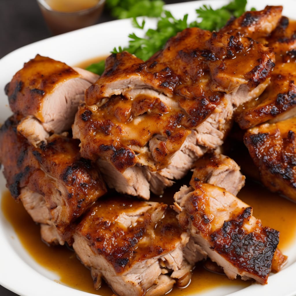 Roast Pork with Cider Gravy