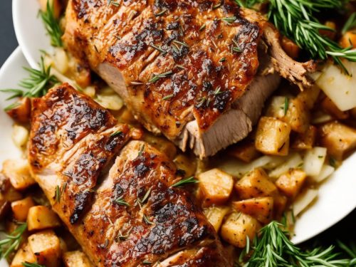 Roast Pork with Fennel & Rosemary