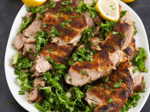 Roast Pork with Lemon Gremolata