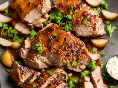 Roast Pork with Pear Sauce