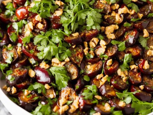 Roasted Aubergine Salad