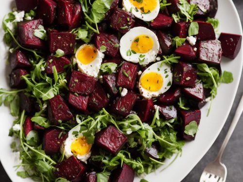 Roasted Beetroot & Egg Salad