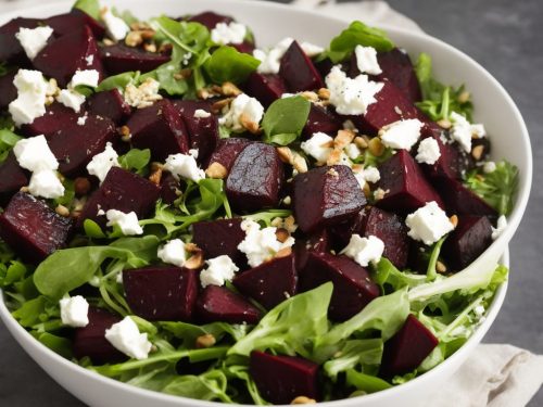 Roasted Beetroot & Goat's Cheese Salad