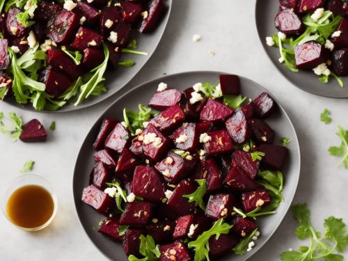 Roasted Beetroot & Raw Honey Salad