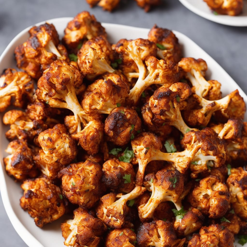 Roasted Buffalo Cauliflower