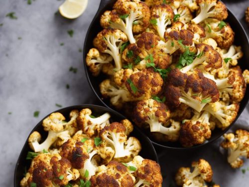 Roasted Cauliflower "Rice"