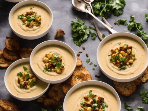 Roasted Cauliflower Soup