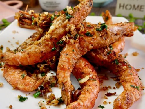 Roasted Chilli Prawns