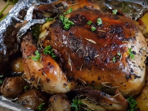 Roasted Herb Chicken and Potatoes