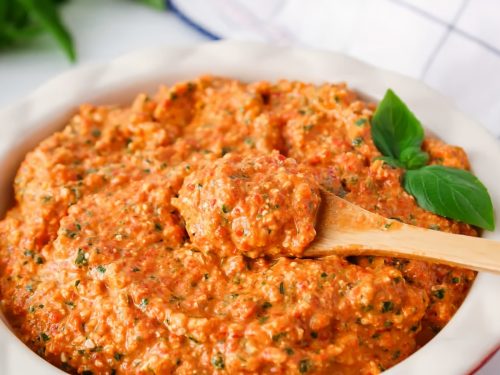 Roasted Red Pepper & Pesto Dressing