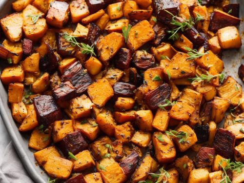 Roasted Root Veg Traybake