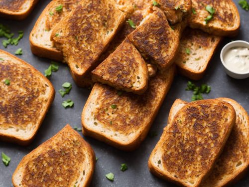 Roasted Salmon Rye Toasts