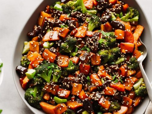 Roasted Teriyaki Veg Bowl