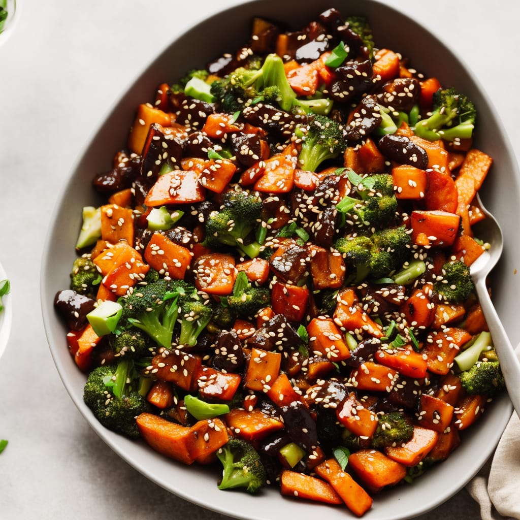 Roasted Teriyaki Veg Bowl