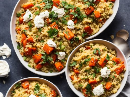 Roasted Vegetable Couscous with Mascarpone