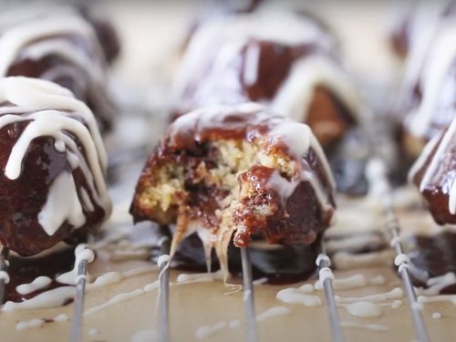 Rolo-Filled Chocolate Cookies