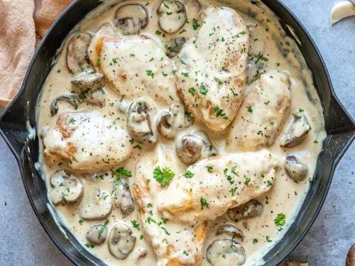 Romantic Chicken with Artichokes and Mushrooms