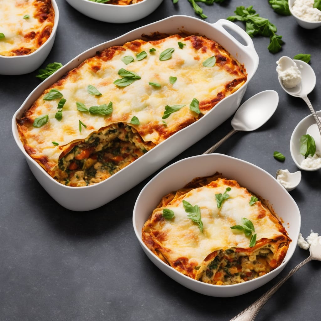 Root Veg & Ricotta Lasagne