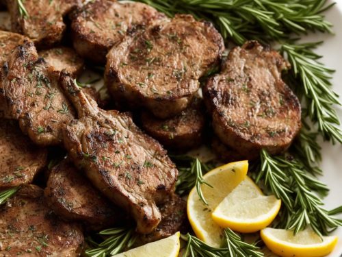 Rosemary Roast Lamb Chops