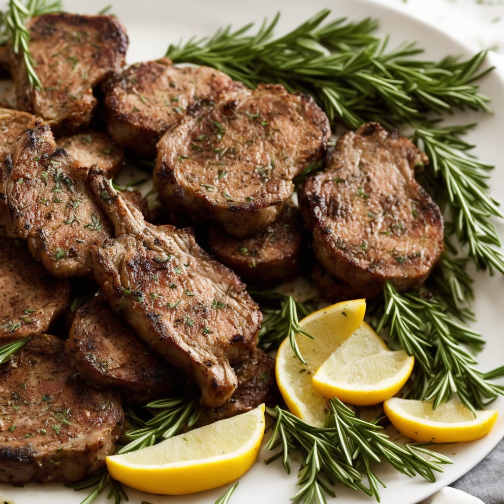 Rosemary Roast Lamb Chops