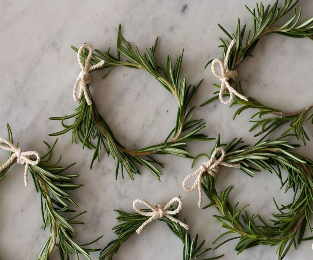 Rosemary Wreath Place Holders