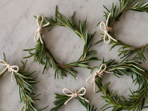 Rosemary Wreath Place Holders