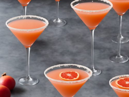 Ruby Red Grapefruit Martini