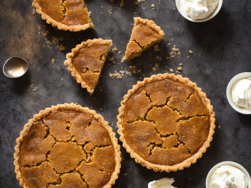 Rum & Coconut Treacle Tart