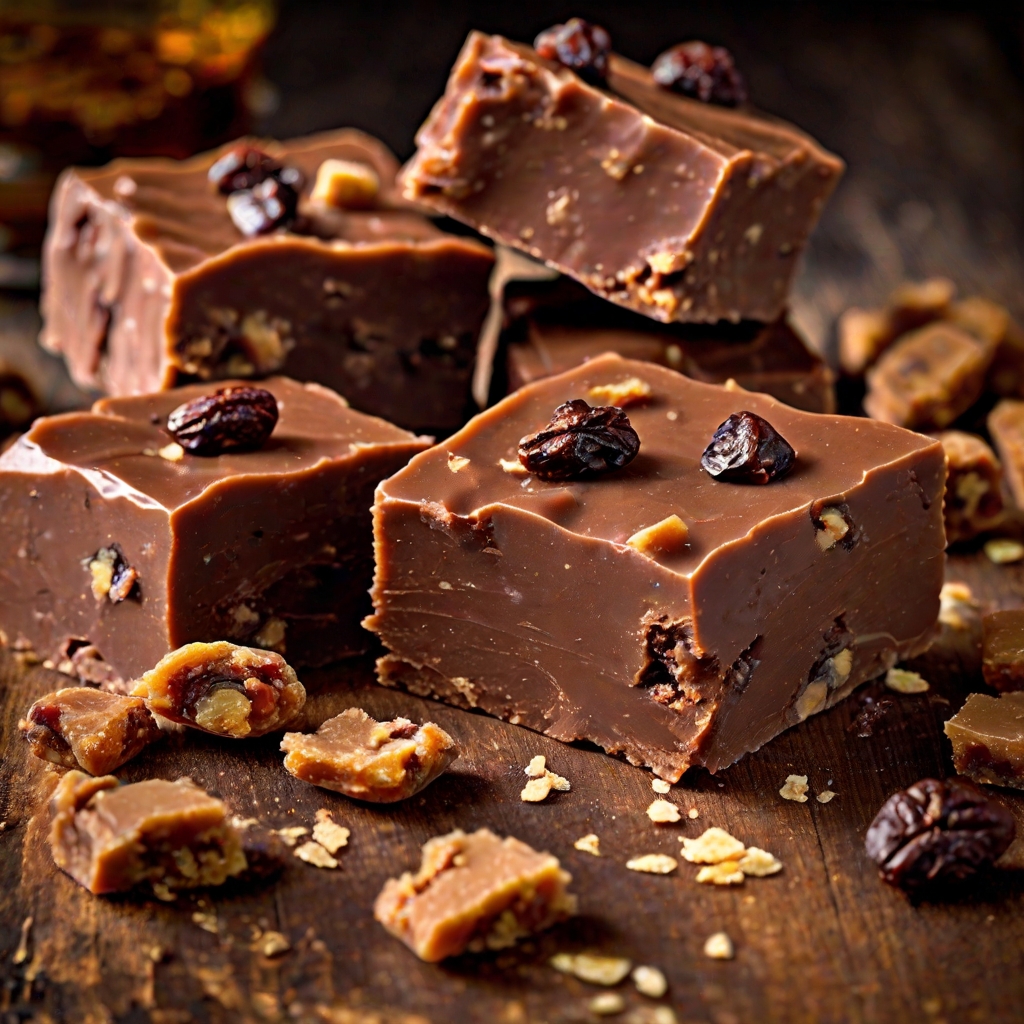 Rum & Raisin Fudge