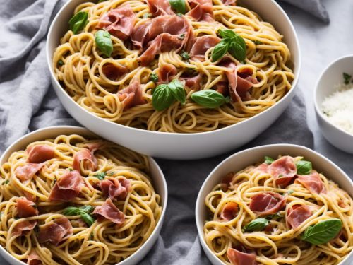 Runner Bean & Prosciutto Pasta