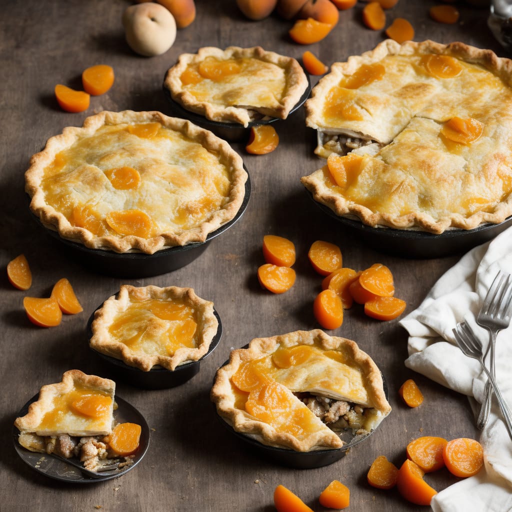 Rustic Chicken & Apricot Pie