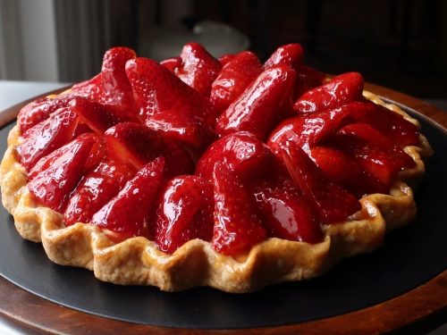 Rustic Strawberry Tart