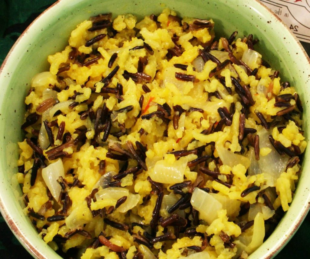 Saffron Wild Rice